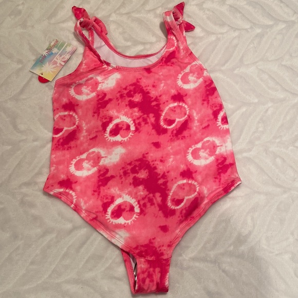 Girls One Piece Bathing Suit - Picture 3 of 4